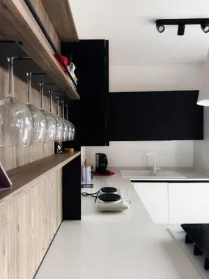 Cucina o angolo cottura di Airport Loft - Casa Giulia