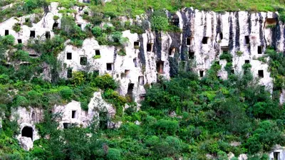 Paesaggio naturale nelle vicinanze della villa