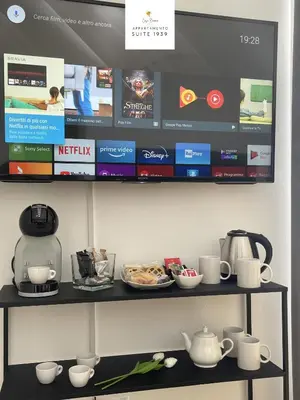 Set per la preparazione di tè e caffè presso Casa Barone