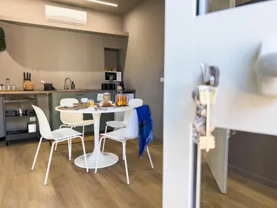 Cucina o angolo cottura di City Apartment Garibaldi