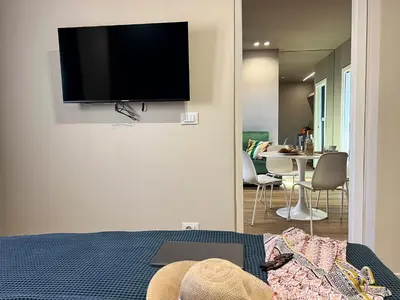 TV o dispositivi per l'intrattenimento presso City Apartment Garibaldi