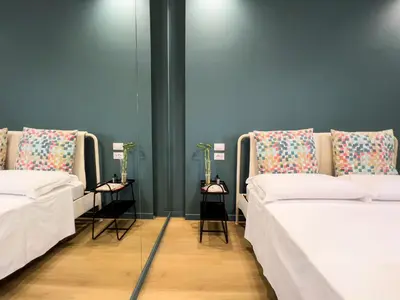 Letto o letti in una camera di City Apartment Garibaldi