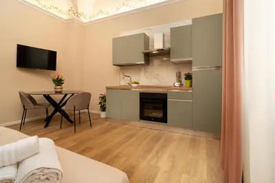 Cucina o angolo cottura di Archimedes suites