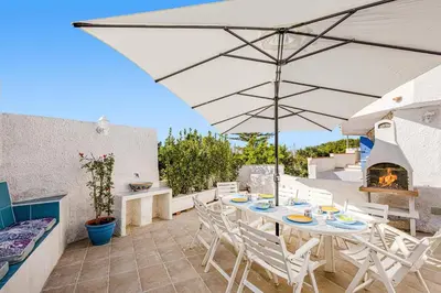 Balcone o terrazza di Villa Blu Marino by Villa Plus