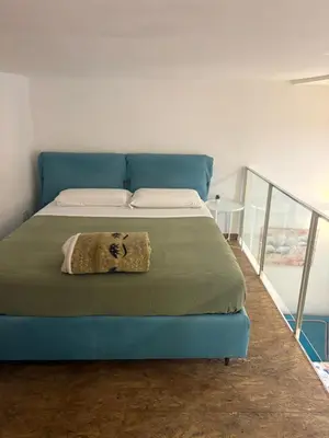 Letto o letti in una camera di Appartamento indipendente al centro di Catania