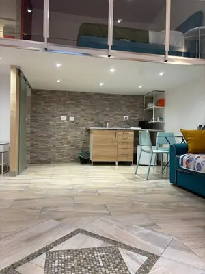 Area soggiorno di Appartamento indipendente al centro di Catania