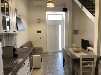 Area soggiorno di Casa vacanza Medea