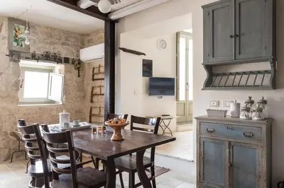 Cucina o angolo cottura di Casa Petra con vista