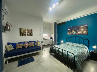 Letto o letti in una camera di SicilCatania1