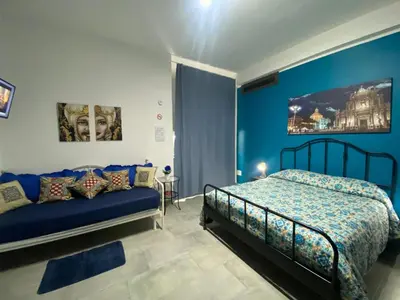 Letto o letti in una camera di SicilCatania1