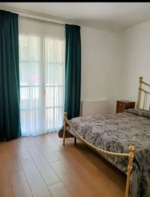 Letto o letti in una camera di La casa di 8