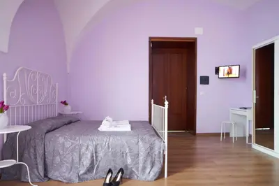Letto o letti in una camera di B&B Favola Mediterranea