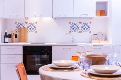 Cucina o angolo cottura di Sinatra Suite