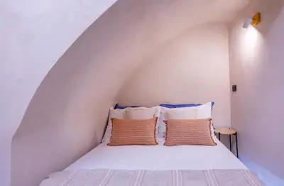 Letto o letti in una camera di Sinatra Suite