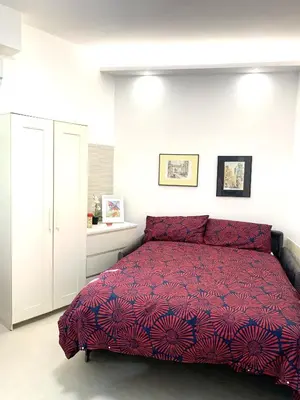 Letto o letti in una camera di Casa di Greta in centro