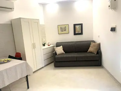 Area soggiorno di Casa di Greta in centro