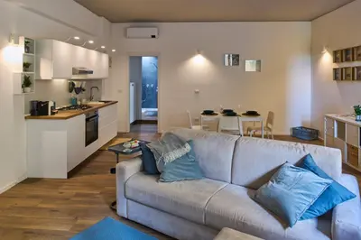 Cucina o angolo cottura di Melpomene e Talìa Casa Vacanze a Siracusa
