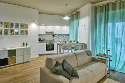 Cucina o angolo cottura di Melpomene e Talìa Casa Vacanze a Siracusa