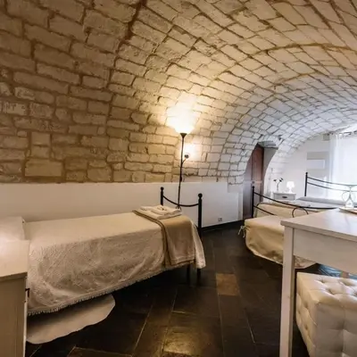 Letto o letti in una camera di La Casa di Matilde