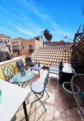 Balcone o terrazza di Il Nido in Centro storico