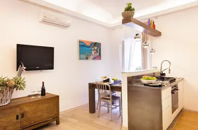 Cucina o angolo cottura di Il Nido in Centro storico