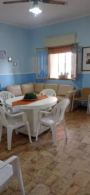 Area soggiorno di Villa Adele