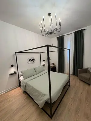 Letto o letti in una camera di Nonna Ciccina House