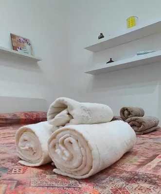 Letto o letti in una camera di casa di Igor