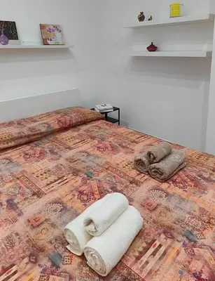 Letto o letti in una camera di casa di Igor