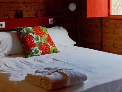 Letto o letti in una camera di Braccialieri Luxury Resort