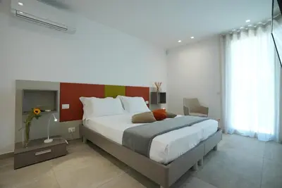 Letto o letti in una camera di Villa Aria - Modica