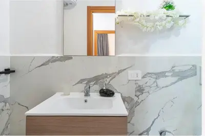 Bagno di villa Gardenia fronte mare x6 apartaments