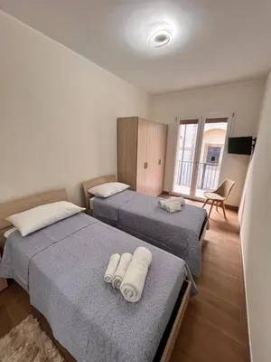 Letto o letti in una camera di Levante