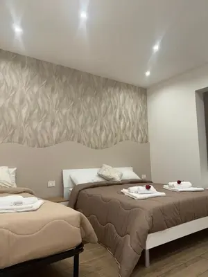 Letto o letti in una camera di Il Tulipano house