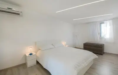 Letto o letti in una camera di Nice Home In Augusta With Wifi