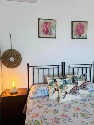 Letto o letti in una camera di Villa Casale Bagni with independent pool