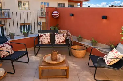 Balcone o terrazza di Design Penthouse In City Centre