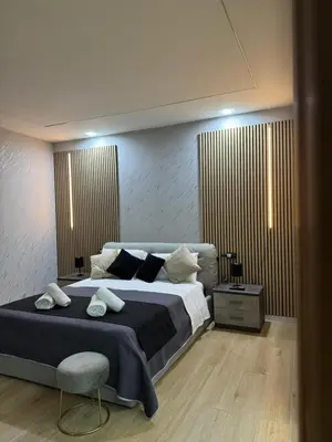 Letto o letti in una camera di Maison de rêve