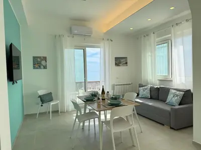 Area soggiorno di Villa Acquamarina