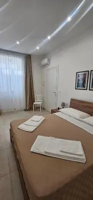 Letto o letti in una camera di Pavifè