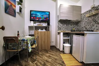 Cucina o angolo cottura di Home La Marina