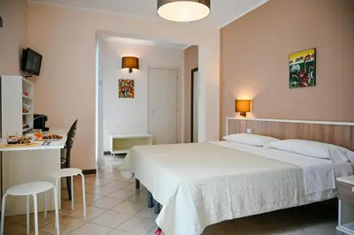 Letto o letti in una camera di Stella del Sud