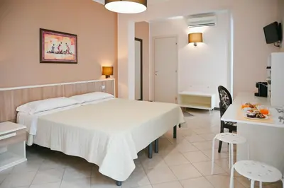 Letto o letti in una camera di Stella del Sud