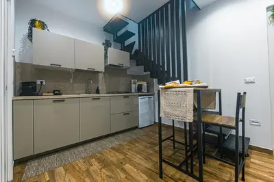 Cucina o angolo cottura di Mirò Suite Catania - Elegant Apartment Centro Storico