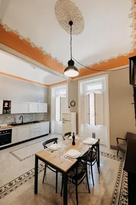 Cucina o angolo cottura di Adalgisa Elegant Apartment