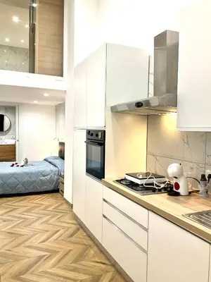 Cucina o angolo cottura di Gold suite19