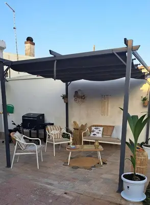 Patio o area all'aperto di Villa Mare Shabby Chic