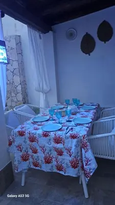 Letto o letti in una camera di Villa Mare Shabby Chic
