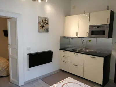 Cucina o angolo cottura di Casa del Carmine