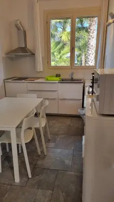 Cucina o angolo cottura di villa Bismarkia